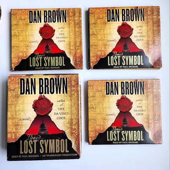 14 CDs Dan Brown Author of The Da Vinci Code The Lost Symbol Novel Unabridged - Picture 3 of 11